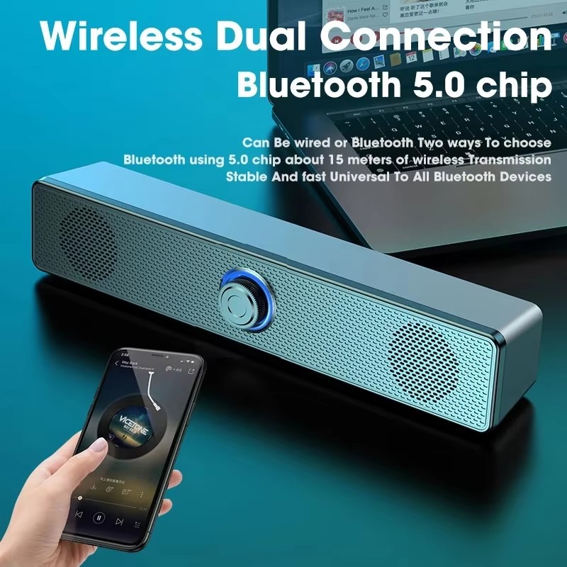 Home Cinema Tv - Muziek Soundbar Computer Caixa De Som