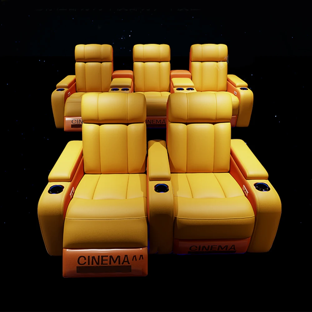 Home Cinema Chairs - MANBAS Luxe elektrische relaxstoel voor thuisbioscopen,