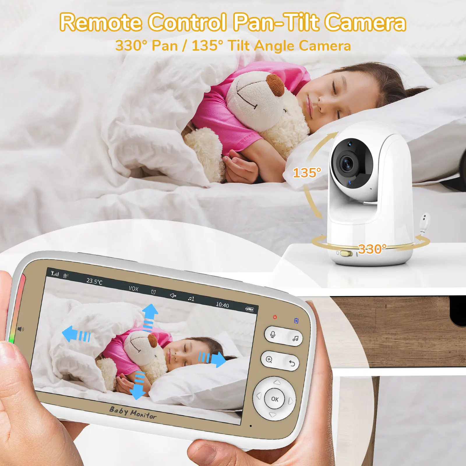 VB803 PRO Babyfoon, met 2st Zo - Home Cinema Wireless recensie en prijs