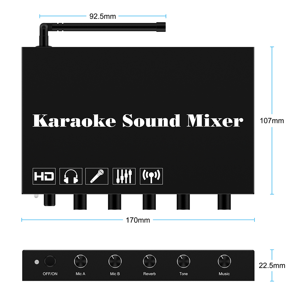 HDMI Karaoke Speler Mixer Home - Audio Home Cinema recensie en prijs