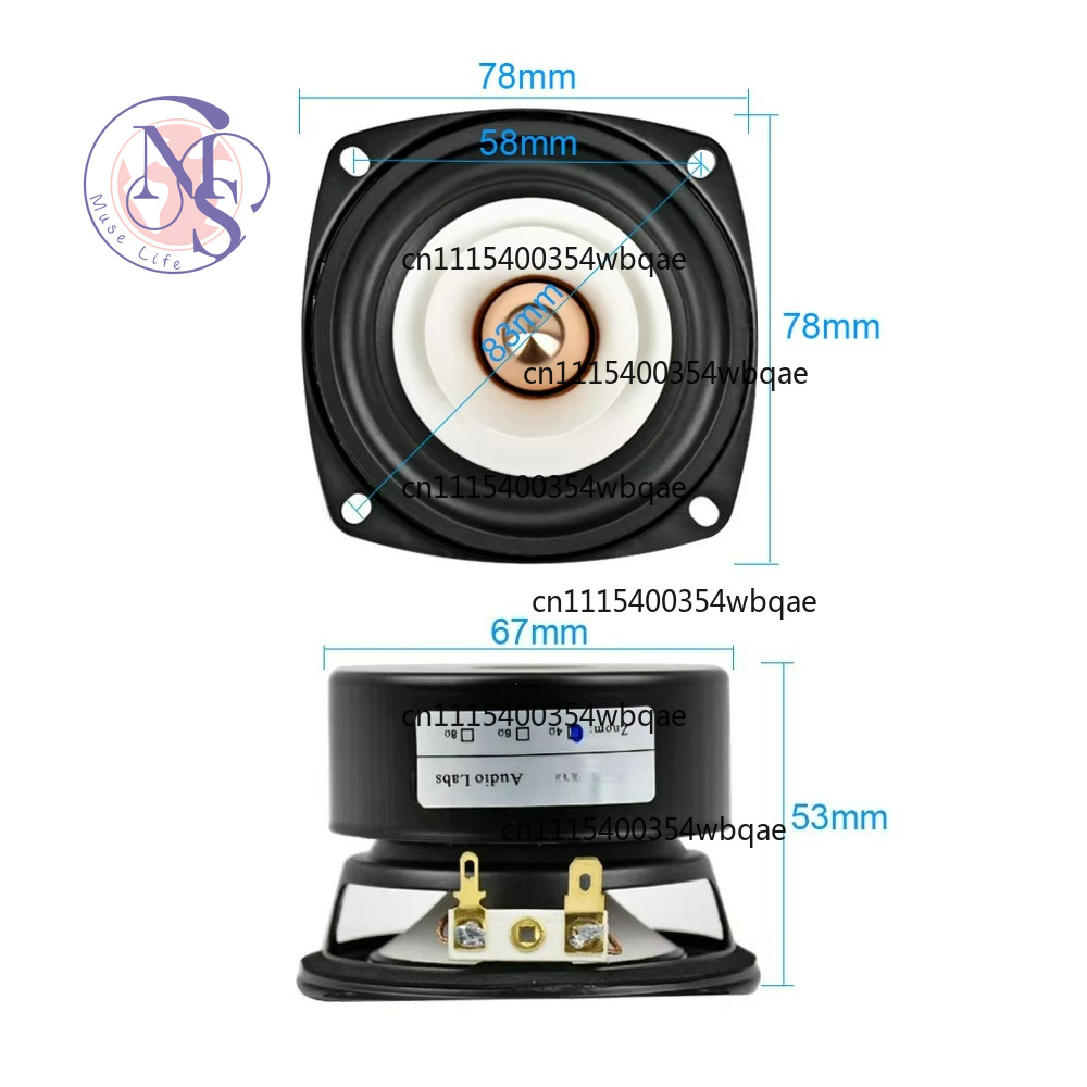 ZOCI-2 stuks 3 inch draagbare  - Audio Home Cinema recensie en prijs