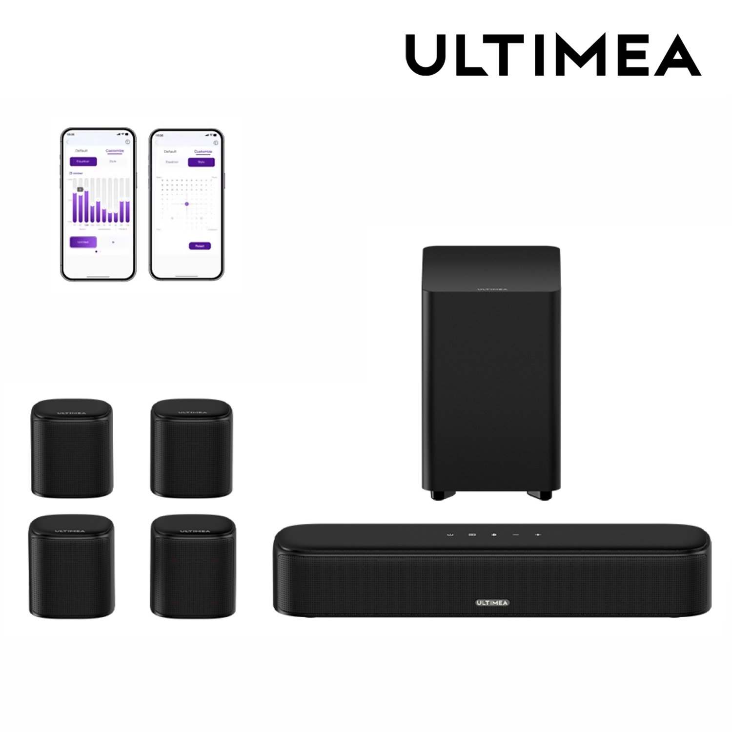 ULTIMEA 7.1-kanaals soundbar-s - Audio Home Cinema recensie en prijs